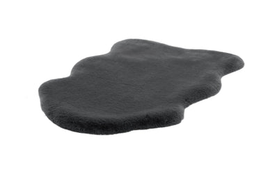 Rabbit Sheepskin Tæppe - 225 Antracit