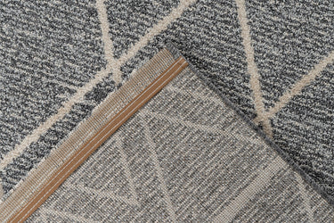 Rhombus Tæppe - 325 Grå/Beige