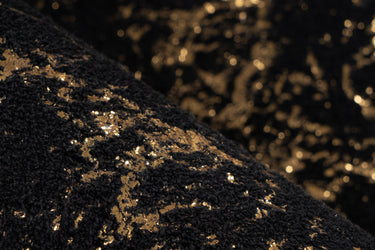 Bijou Tæppe - 225 Sort/Guld