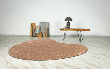 Comfy Dråbeformet tæppe - 800 Beige