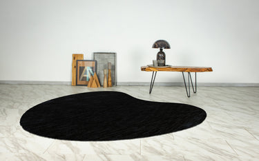 Comfy Dråbeformet tæppe - 800 Black