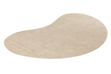 Comfy Dråbeformet tæppe - 800 Ivory