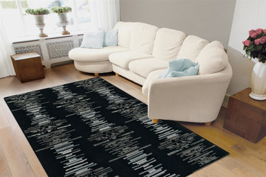 Satin Uldtæppe - 8060 Antracit
