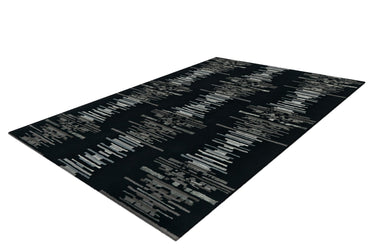 Satin Uldtæppe - 8060 Antracit