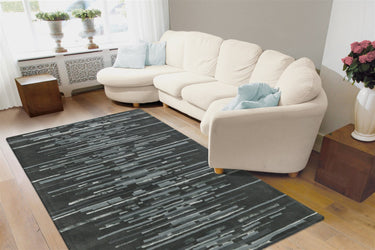 Satin Uldtæppe - 8059 Antracit