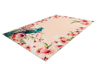 Blossom Tæppe - 125 Multi/Creme