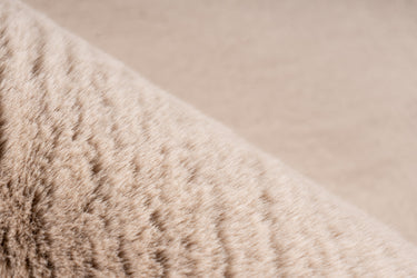 Subb Luksus Pels Tæppe - 925 Beige