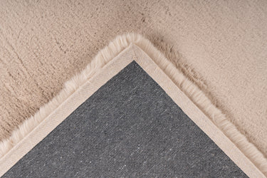Subb Luksus Pels Tæppe - 925 Beige