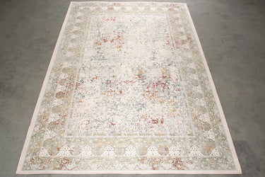 Excellence Tæppe  - Beige Green Multi
