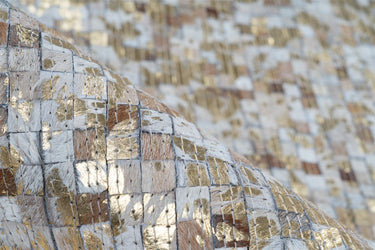 Finish  Skind/Læder Tæppe - 125 Beige
