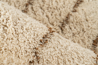 Mylen Bomulds Tæppe - 425 Creme/Brun