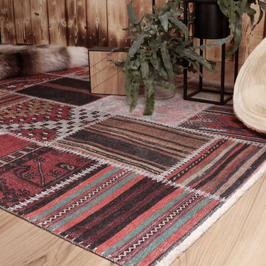 Atoil Patchwork Tæppe - 273 Multi