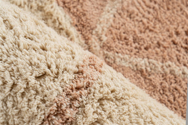 Mylen Bomulds Tæppe - 225 Creme/Rosa