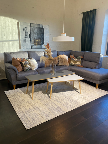 Sensation Tæppe - 12511 Grey-Square