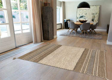 Navarro Bomulds Kelim - 2917 Beige