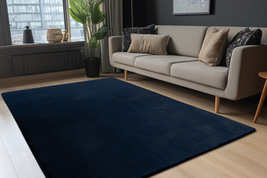 Lalee Heaven Rya tæppe - 800 Navy