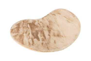 Heaven Dråbeformet Plys tæppe - 900 Beige