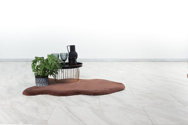 Heaven Shapes Plys tæppe - 800 Dark Taupe
