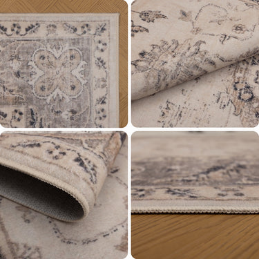 Inka Vaskbart tæppe - 1143 Beige