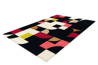 Spirit Tæppe - 3105 Multi/Sort