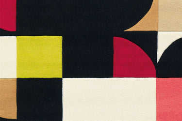 Spirit Tæppe - 3105 Multi/Sort