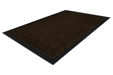 Ensfarvet Smudsmåtte - Madrid 500 Brown Green