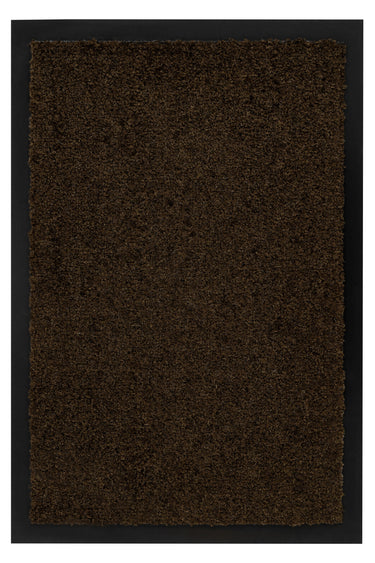 Ensfarvet Smudsmåtte - Madrid 500 Brown Green