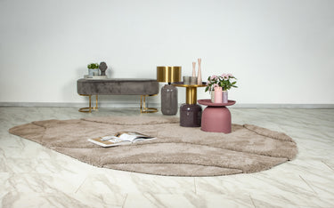 Milano Dråbeformet Tæppe - 802 Beige