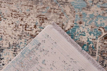 Anouk Tæppe - 325 Taupe/Turkis