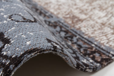 Symphony Patchwork Tæppe - 160 Brun