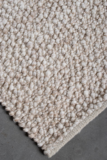 Pebble Kugle Tæppe - Beige