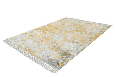 Dolce Vita Luksus Viscose Tæppe- 325 Grå/Guld