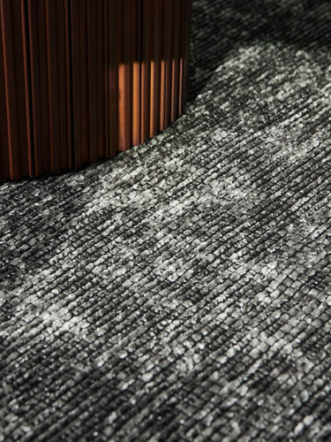 Elle Decoration - Brilliance Tæppe - 106310 Grå (Rundt)