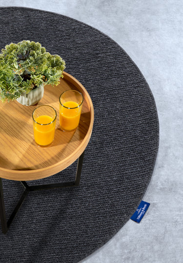 Villeroy&Boch - 1748 Uldtæppe - 106051 Antracit (Rundt)