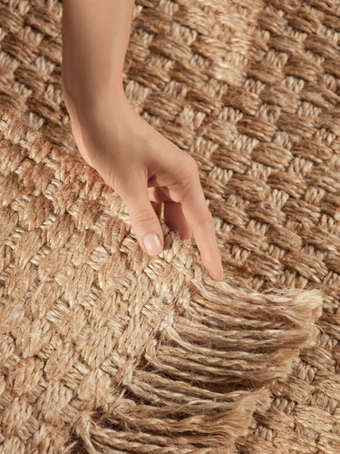 Handloom 1.0 Jutetæppe - 106335 Guld