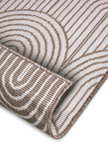 Pangli Vendbart Inde/Ude Tæppe - 105850 Beige