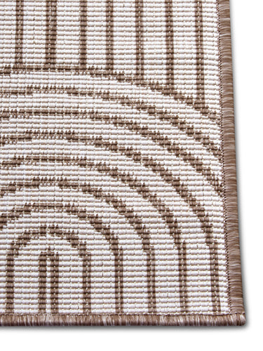Pangli Vendbart Inde/Ude Tæppe - 105850 Beige
