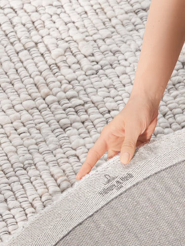 Villeroy&Boch 1852 Bouclé-tæppe - Wilma Multi/Creme (Rundt)