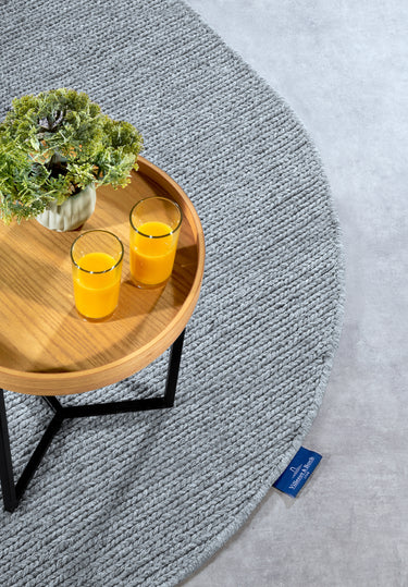Villeroy&Boch - 1748 Uldtæppe - 106050 Sølv (Ovalt)