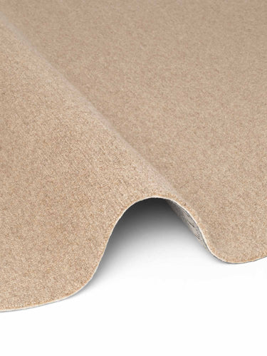 Elle Decoration - Puristic Uldtæppe - 106320 Beige (Rundt)