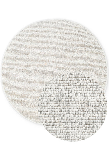 Villeroy&Boch 1852 Bouclé-tæppe - Wilma Multi/Creme (Rundt)