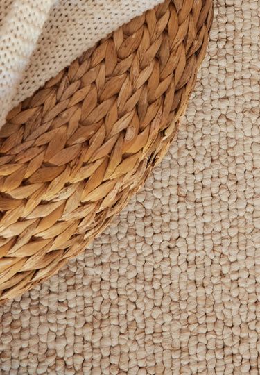 Elle Decoration - Rocco Tæppe - 106228 Hvid