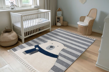 Fano Børne Tæppe Med Isbjørn - 398 Bear