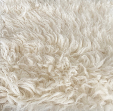 Wuru Uld Rya Tæppe - White