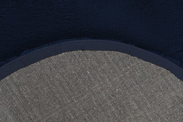 Heaven  Dråbeformet Plys tæppe - 900 Navy