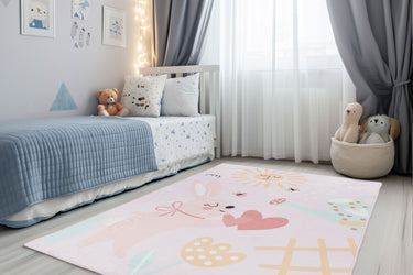 Magic Kids Børnetæppe Med Kanin - 106 Loving Rabbit