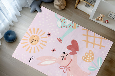Magic Kids Børnetæppe Med Kanin - 106 Loving Rabbit