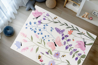 Magic Kids Børnetæppe Med Sommerfugle - 109 Herbel Beauty