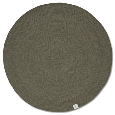 Merino Uldtæppe - Dark Green