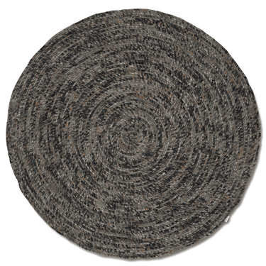 Merino Uldtæppe - Grey Melange